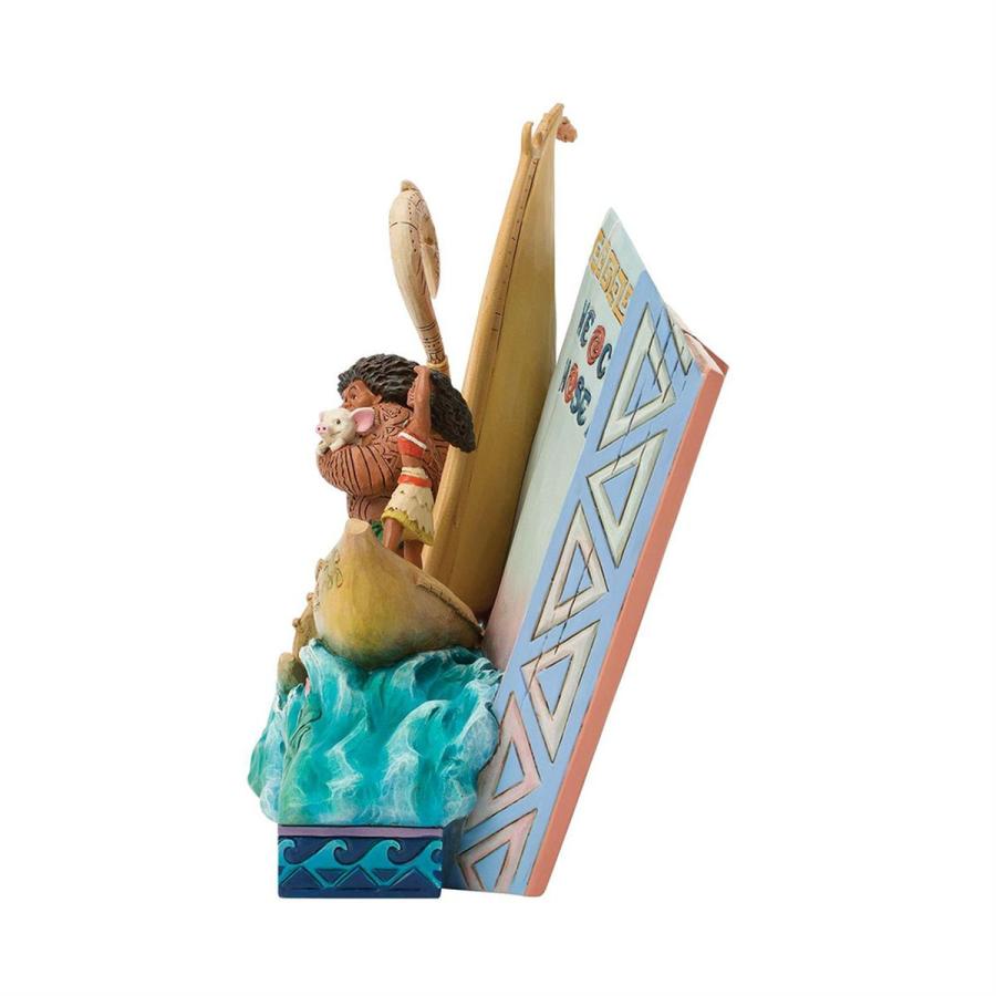 モアナ ストーリーブック 17.7cm モアナと伝説の海 | ディズニー トラディションズ ジムショア グッズ フィギュア 人形 置物 彫刻 Jim | Disney | 05