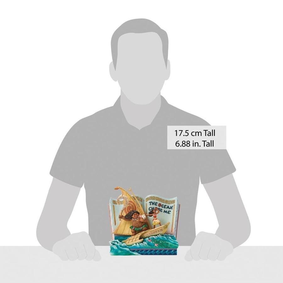 モアナ ストーリーブック 17.7cm モアナと伝説の海 | ディズニー トラディションズ ジムショア グッズ フィギュア 人形 置物 彫刻 Jim | Disney | 08