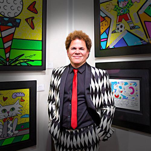 ミッキーマウス ビッグフィギュア 25.4cm | ロメロ・ブリット Romero Britto デザイン アート 正規輸入品 |  | 17
