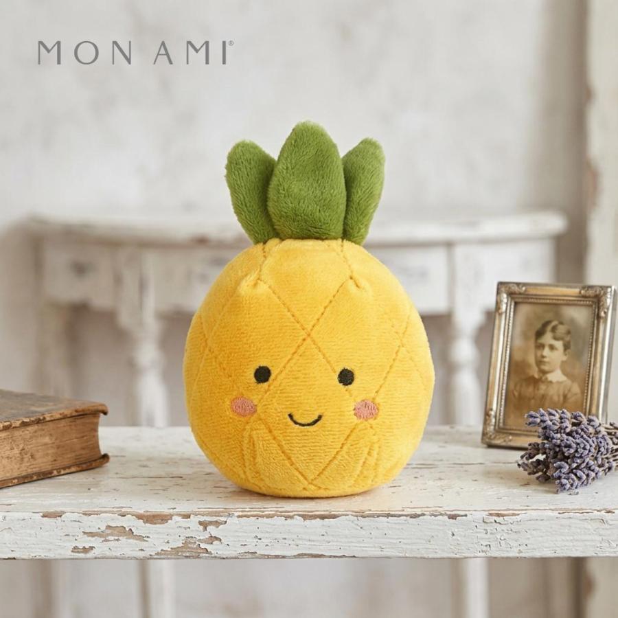 センティッド パイナップル 12.5cm | モナミ ぬいぐるみ 雑貨 アート デザイン かわいい ファーストトイ ギフト プレゼント Mon Ami | 