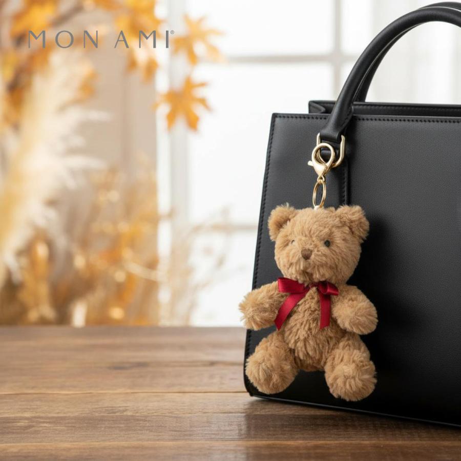 ハギーベア バッグチャーム 13cm | モナミ ぬいぐるみ 雑貨 アート デザイン かわいい ファーストトイ ギフト プレゼント Mon Ami 正 | 