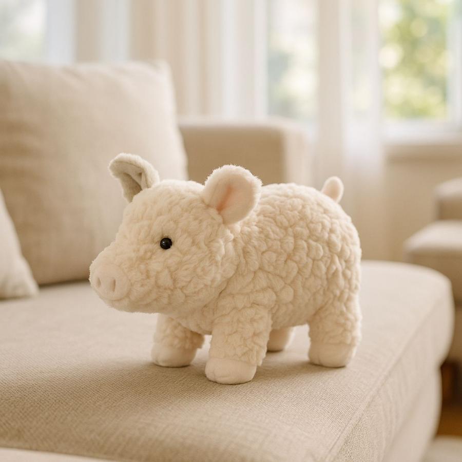 メリーマイヤー パティ ピグレット L 18cm ブタ | ぬいぐるみ ナチュラルカラー 動物 どうぶつ ファーストトイ ベビー 赤ちゃん こども M | mary meyer