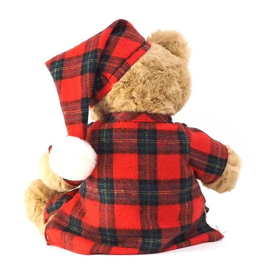 アリスター パジャマベア 24cm テディベア クマ | モナミ ぬいぐるみ 雑貨 アート デザイン かわいい ファーストトイ ギフト プレゼント M |  | 05