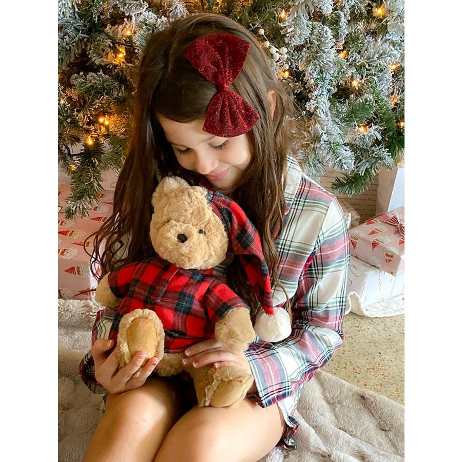 アリスター パジャマベア 24cm テディベア クマ | モナミ ぬいぐるみ 雑貨 アート デザイン かわいい ファーストトイ ギフト プレゼント M |  | 06