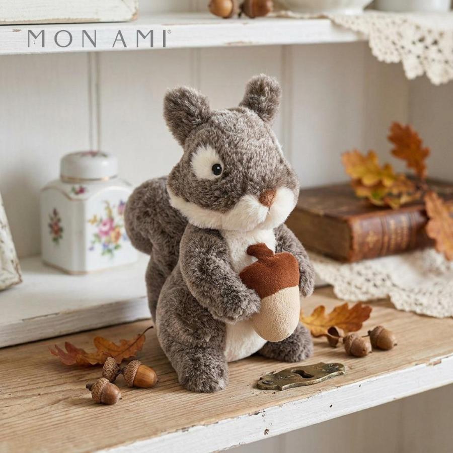 ノッティンガム リス 25cm | モナミ ぬいぐるみ 雑貨 アート デザイン かわいい ファーストトイ ギフト プレゼント Mon Ami 正規輸入 | 