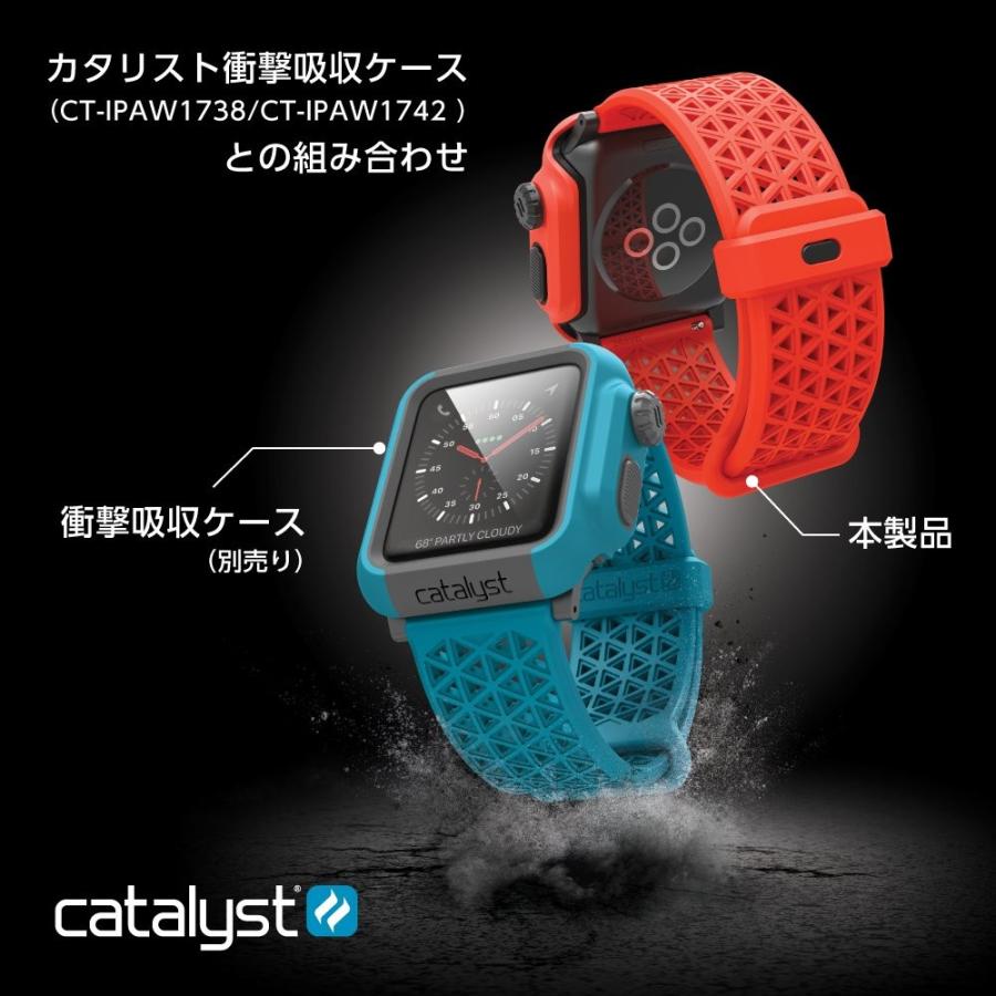 Catalyst カタリスト Apple Watch 42mm シリーズ 3 2 1 スポーツバンド ステルスブラックグレー Ct Sb Winestyles Jp