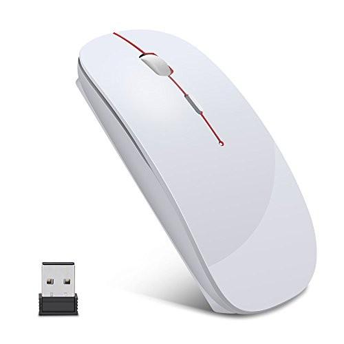 TOPIST ワイヤレスマウス 静音 ホワイト マウス 高速充電式 省エネルギー 高精度 Ma 最大58％オフ！ 楽天ランキング1位 2.4GHzマウス 持ち運び便利 USB接続