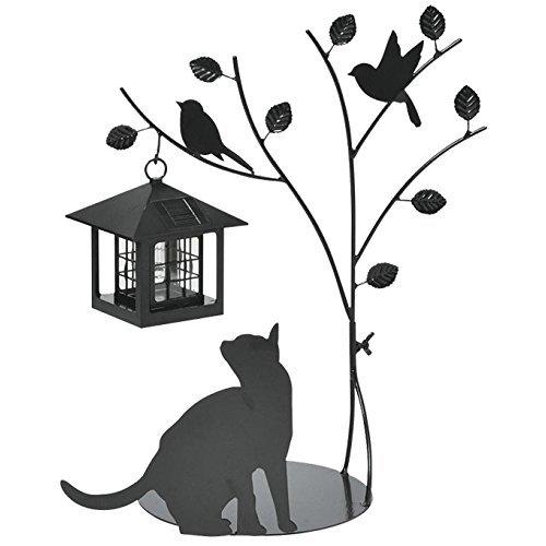 おすすめ セトクラフト シルエットソーラー(Tree&Cat) SI-1954-900 外灯