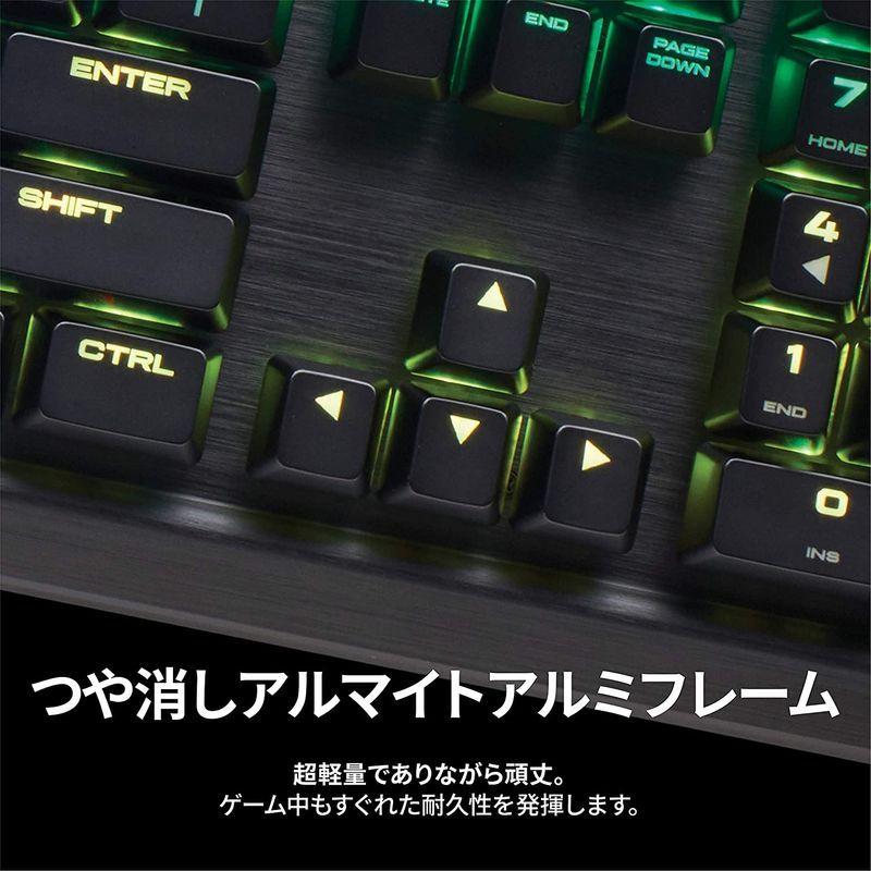 いラインアップ Corsair K70 RGB MK.2 MX Brown Keyboard -日本語キーボード ゲーミングキーボード KB441  CH-9 eminescubm.ro
