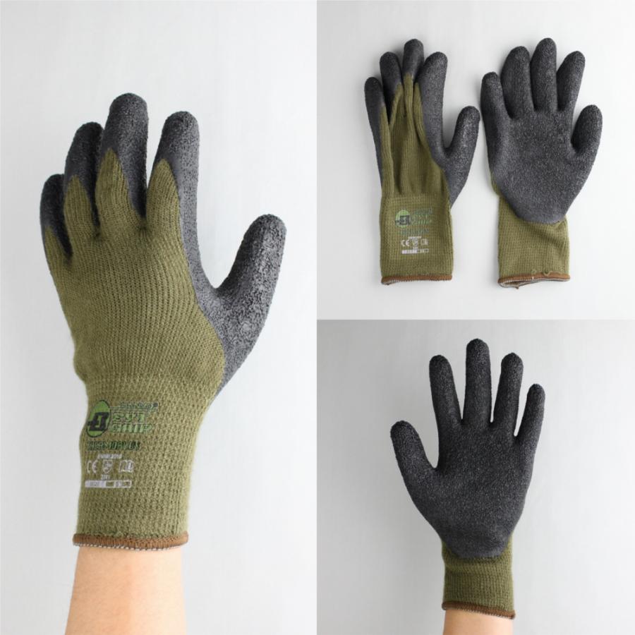 サーモプラス 防寒 背抜き手袋 作業手袋 BEST GRIP LB227 3双 天然ゴム 滑り止め 手袋 裏起毛 背抜手袋 防寒手袋 作業用手袋 ベストグリップ ハンボ おしゃれ |  | 05