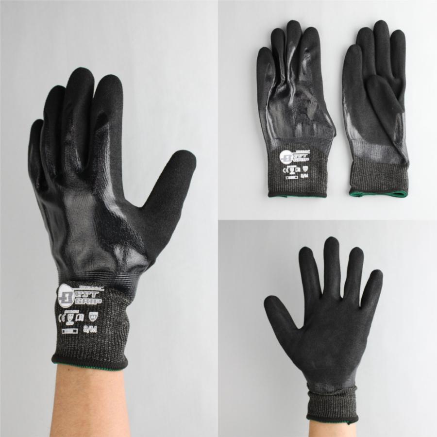 耐切創手袋 オイルガードPRO NKX5266 5双 ベストグリップ ハンボ 耐切