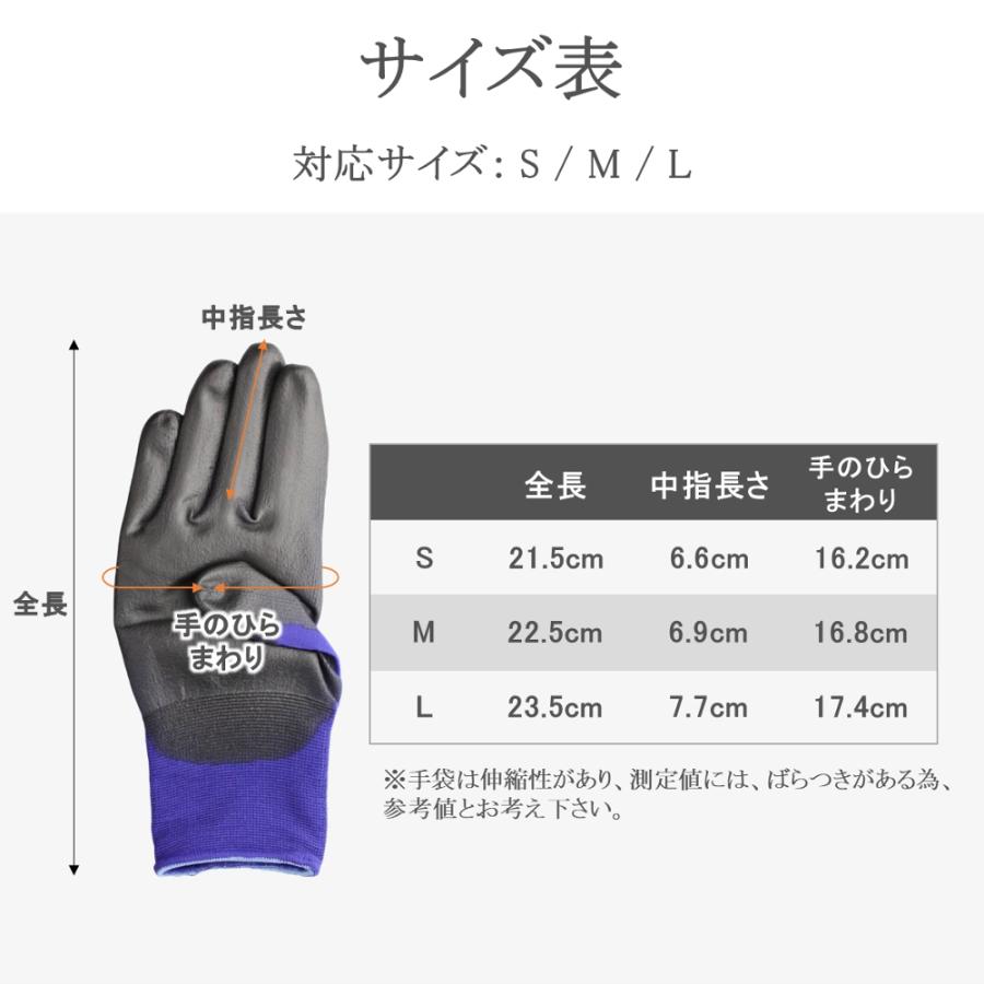 スマホ対応 背抜手袋 作業用手袋 BEST GRIP ストレッチゼロ PE802D 1双