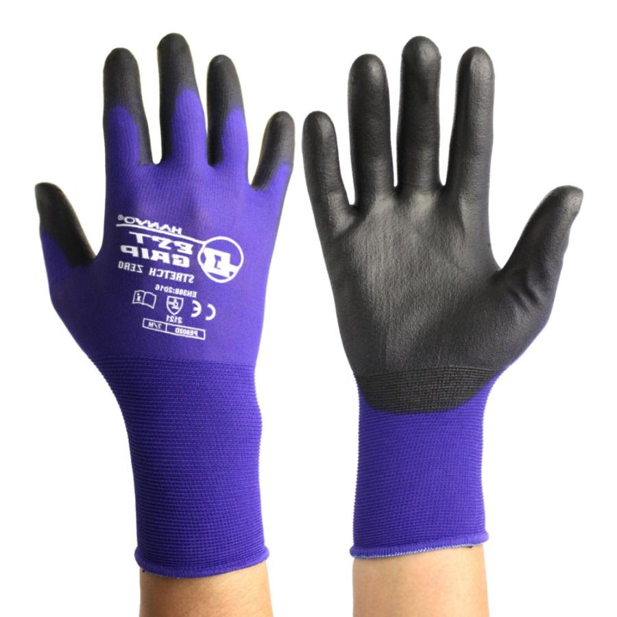 スマホ対応 背抜手袋 作業用手袋 BEST GRIP ストレッチゼロ