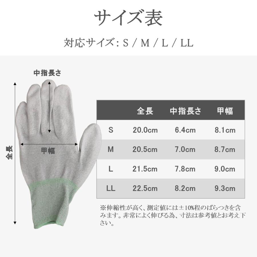 背抜手袋 制電 静電気防止 作業用手袋 作業手袋 薄手 グリップ ウレタン 滑り止め 手袋 1双 シームレス手袋 品質管理手袋 女性用 メンズ レディース おしゃれ |  | 06
