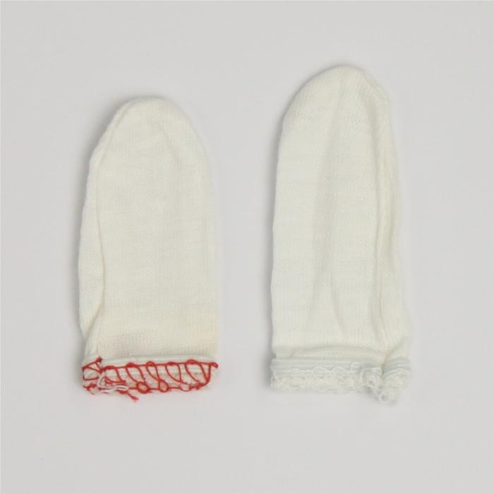 指サック 薄手 綿素材 天竺編み 100本 作業用指サック 綿 コットン 保護 親指用 人差し指用 親指 人差指 中指 手荒れ 男性用 女性用 メンズ レディース おしゃれ |  | 02