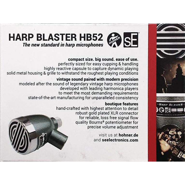ハーモニカマイク ホーナー ハープブラスター HB52 : ウィンド 