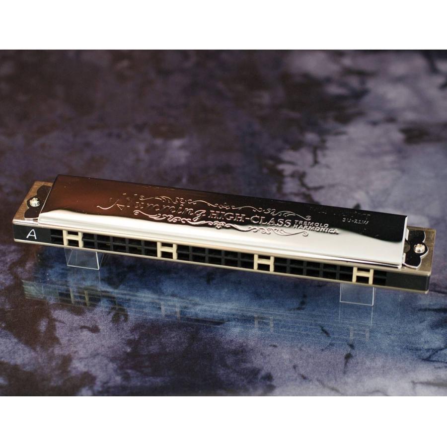 鈴木楽器製作所 複音ハーモニカ 21穴「高級ハミング4本セット」 スズキ