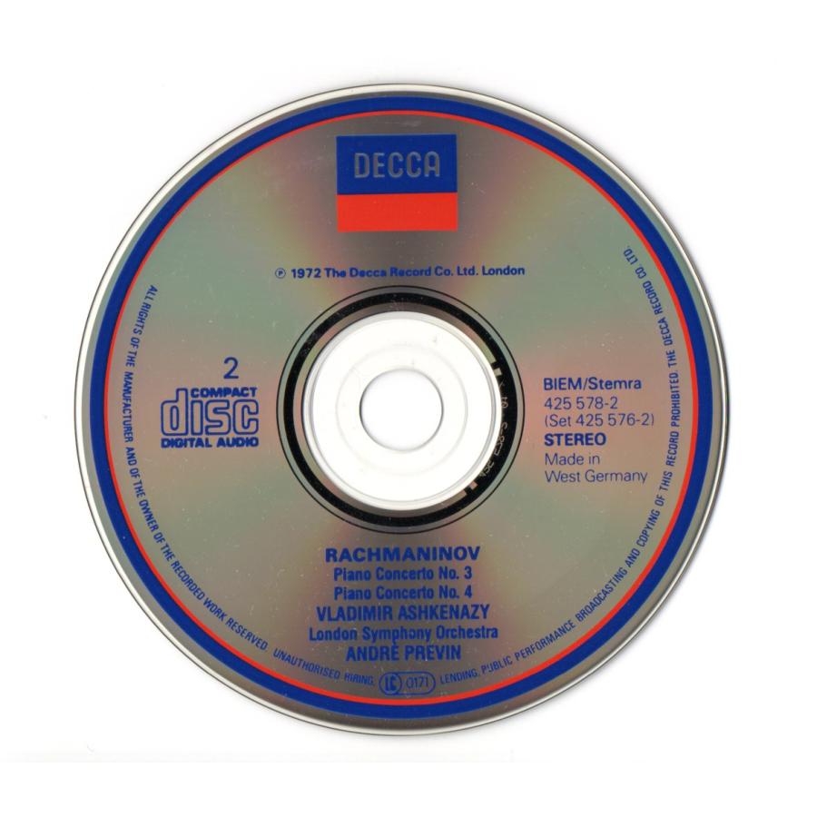 送料無料 2CD 西独盤 アシュケナージ:ラフマニノフ ピアノ 送料無料 2CD 西独盤 アシュケナージ:ラフマニノフ ピアノ