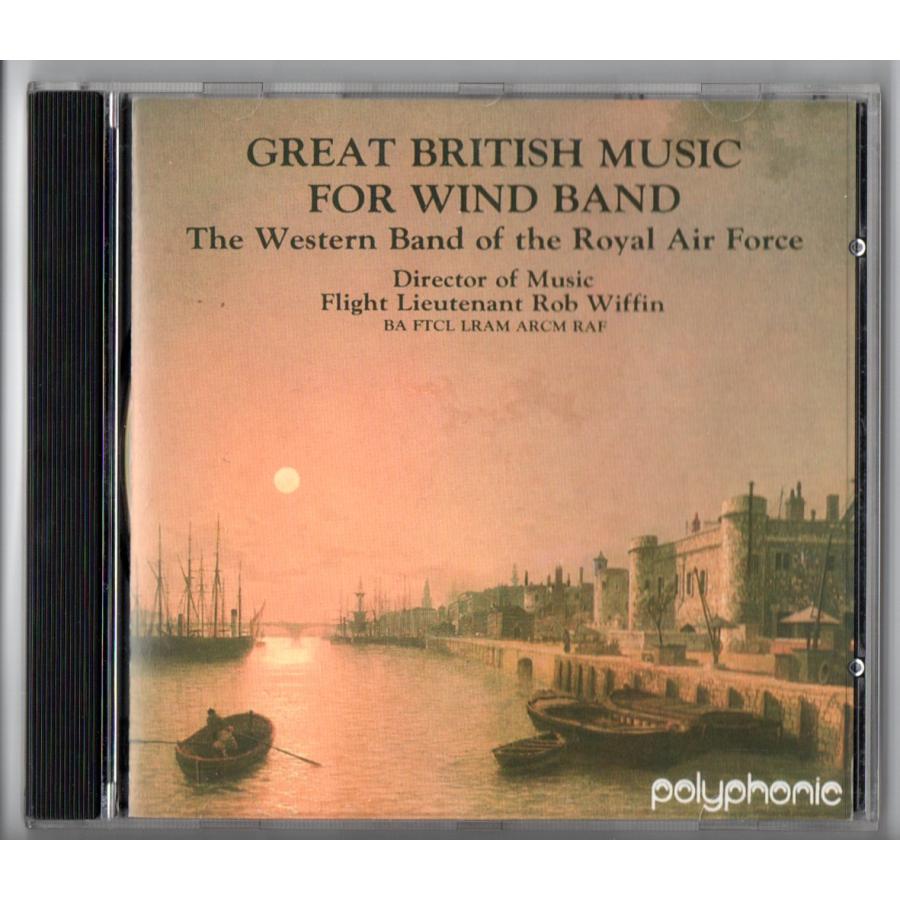 送料無料 CD ロイヤル・エア・フォース・ウエスタン・バンド吹奏楽のためのイギリス作品集 祝典のための音楽 カウントダウン 他 cd