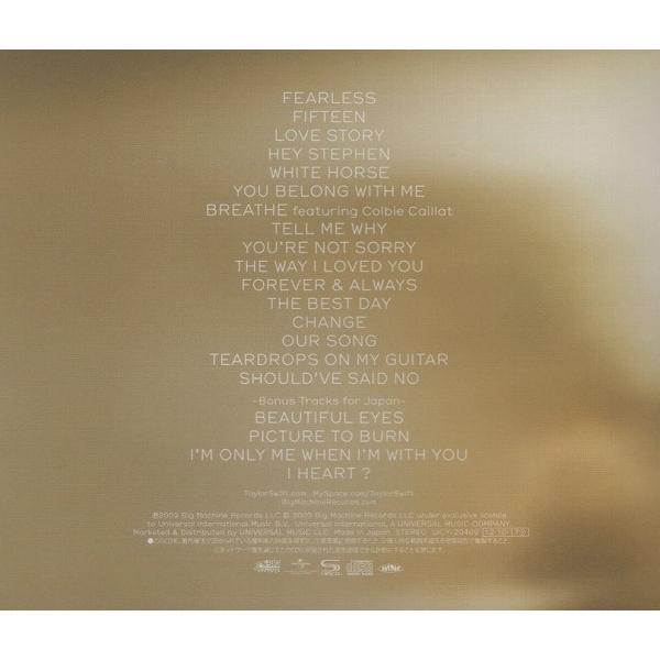 テイラー・スウィフト TAYLOR SWIFT / フィアレス Fearless 2012.10.17