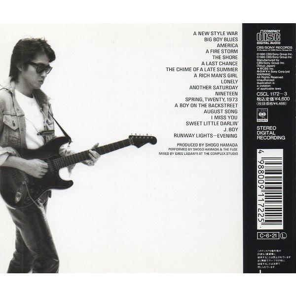 浜田省吾 / J.BOY 1990.06.21 10thアルバム 1986年作品 2CD CSCL 浜田省吾 / J.BOY 1990.06.21 10thアルバム 1986年作品 2CD CSCL
