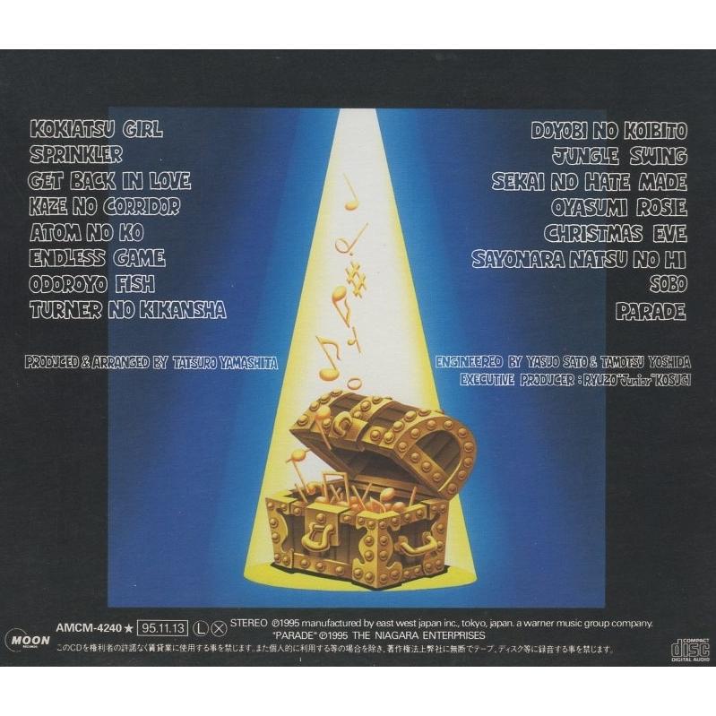 山下達郎 / TREASURES トレジャーズ 1995.11.13 ベストアルバム