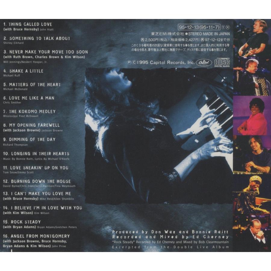 ボニー・レイット BONNIE RAITT / ロード・テステッド ROAD TESTED