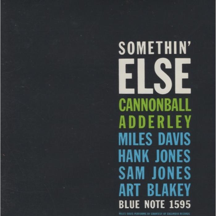 キャノンボール・アダレイ CANNONBALL ADDERLEY / サムシン・エルス＋1 