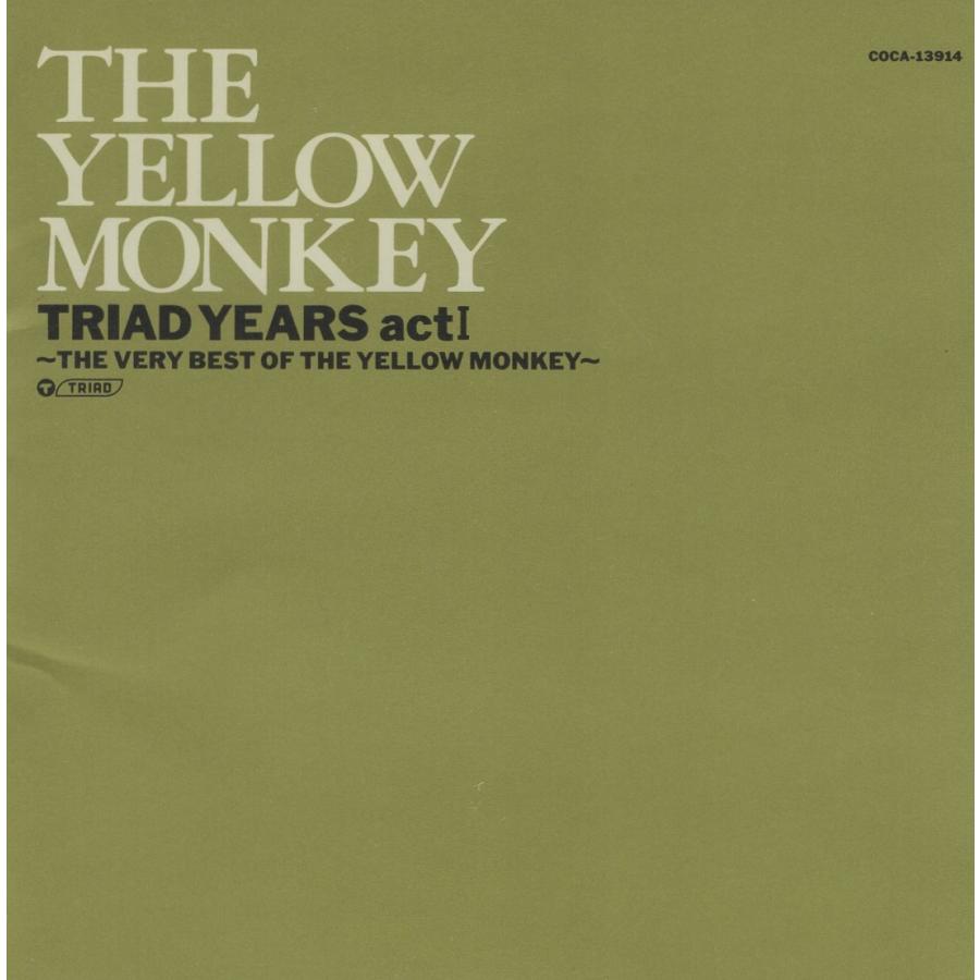 THE YELLOW MONKEY / TRIAD YEARS act I 〜THE VERY BEST OF MONKEY