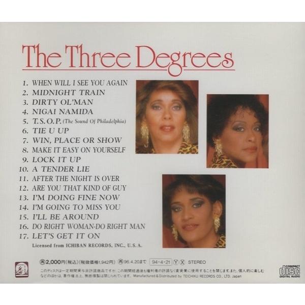 ザ・スリー・ディグリーズ THE THREE DEGREES / 天使のささやき
