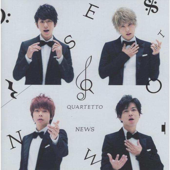 邦楽211 【帯付】NEWS QUARTETTO NEWS ニュース / QUARTETTO カルテット 2016.03.09 7thアルバム 通常盤