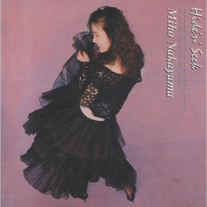 超美品 Nakano Ayano Hide and Seek シルクスクリーン 中山美穂 / Hide'n' Seek ハイドゥン・シーク 1989.09.05 9thアルバム