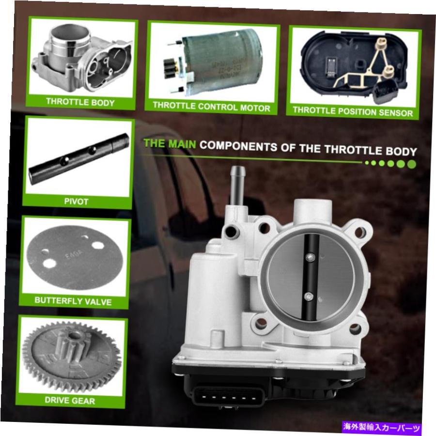 Throttle Body トヨタプリウスカローラレクサスCT200H 1.8L 2012 2012 2013-2017スロットル上半身向け For Toyota Prius Corolla Lexus CT200h 1.8L 2