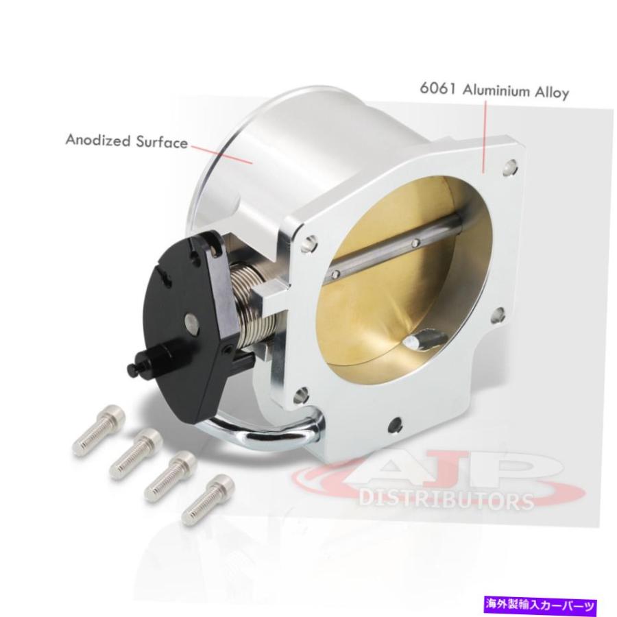 Throttle Body 取り替えっこ92粍軽銀有線テレビGM LS1 LS2 LS3 LS6 LS7発動機の目的のスロットル上半身 Replacement 92MM Aluminum Cable Throttle Bo