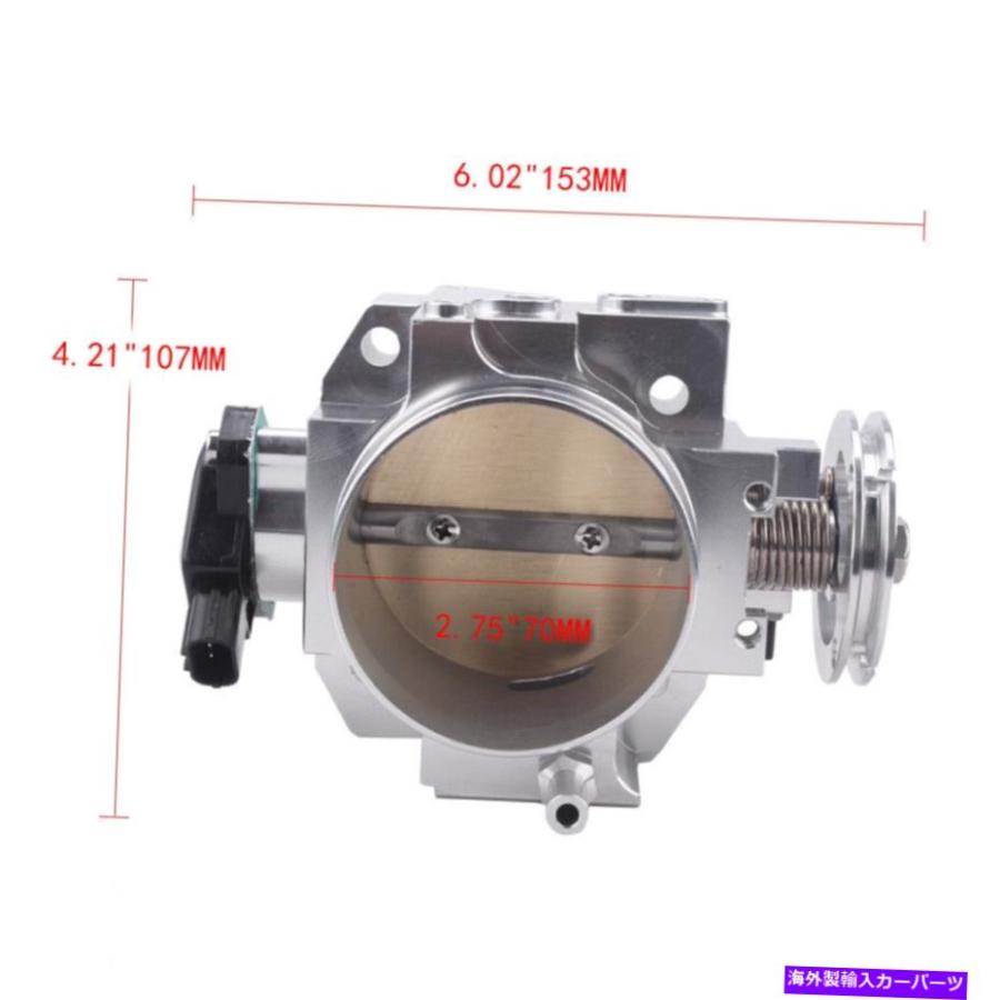 Throttle Body 70粍吸いいれるマニホールドスロットルボディセンサーフィットホンダアキュラシビックK20 K20A2 70粍 Intake Manifold Throttle Body with Se