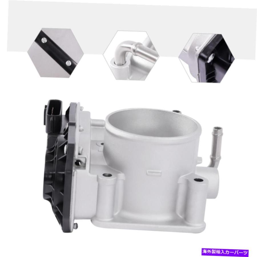 Throttle Body 2005-19日産辺塞16119-3TA0Aに適した陰電子スロットル上半身取り替えっこ Electronic Throttle Body Replacement fit for 2005-19 Nissan