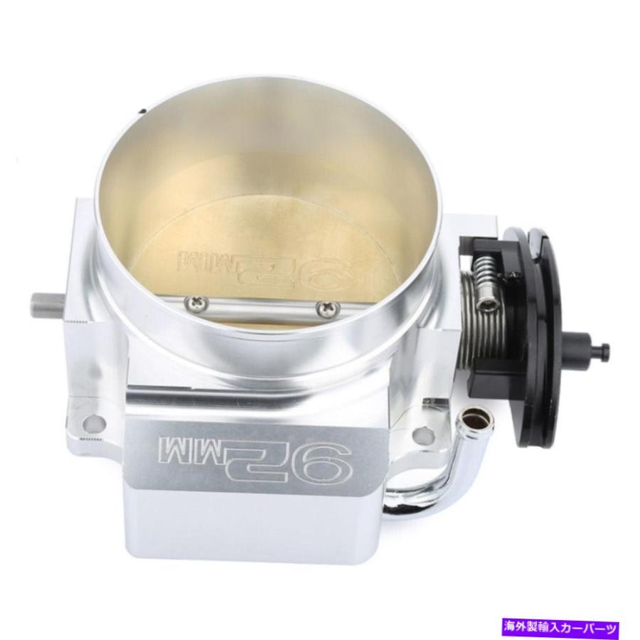 Throttle Body 軽銀92粍 CNCビレットインテークスロットルボディGM Gen III LS1 LS2 LS6 LS3 LS LS7 Aluminum 92粍 CNC Billet Intake Thrott