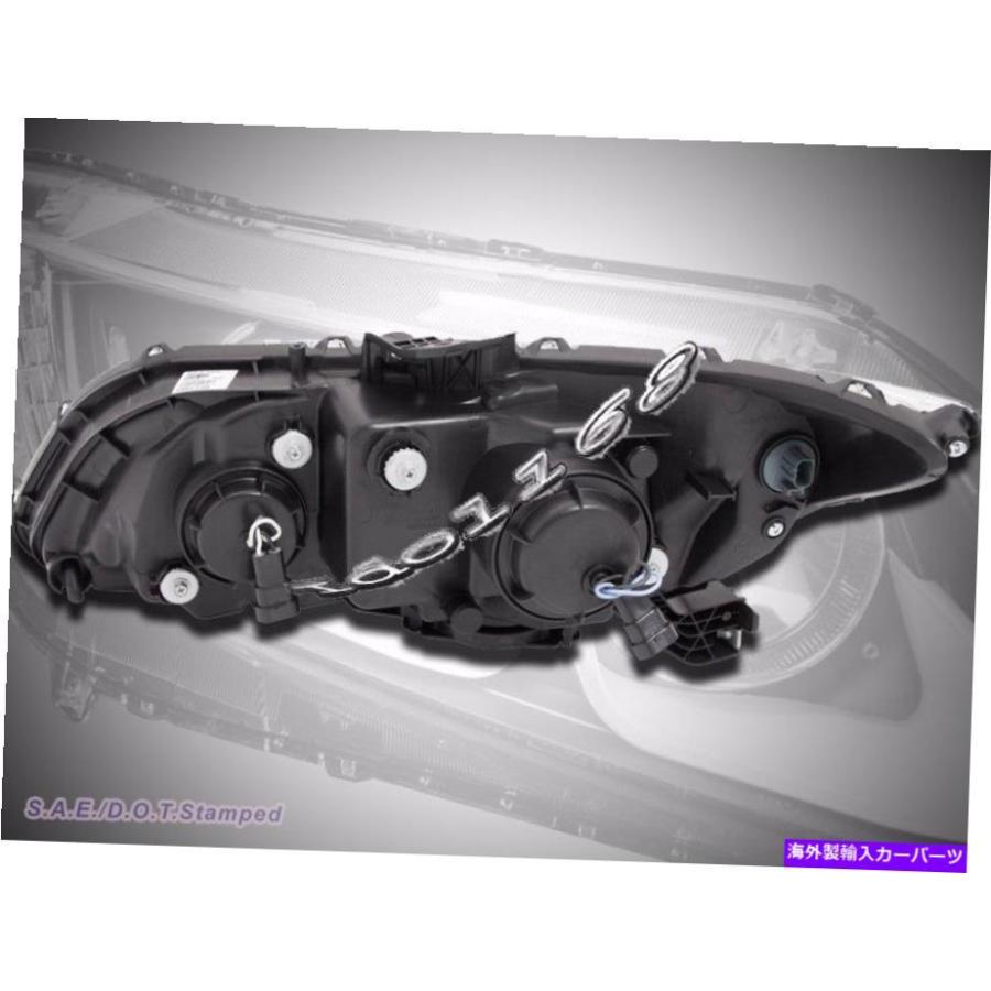 USヘッドライト 2012年2013年ホンダシビッククーペSEDANプロジェクター 
