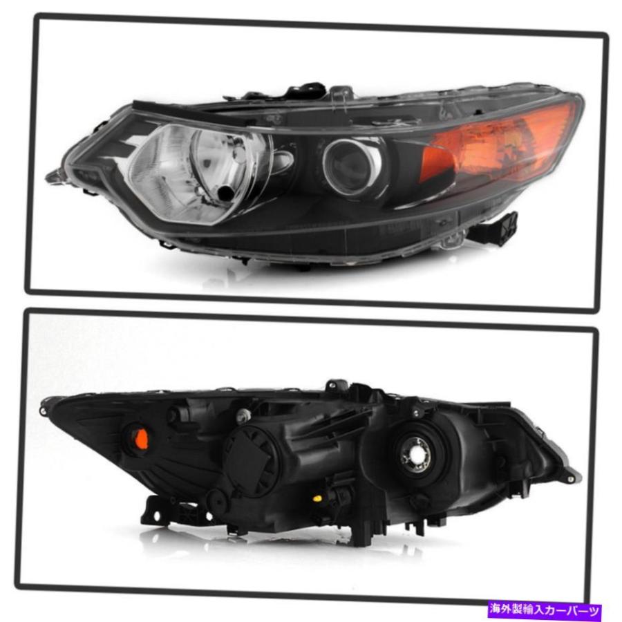 USヘッドライト [HIDタイプ] 2009-2014 Acura TSXヘッドライトヘッド