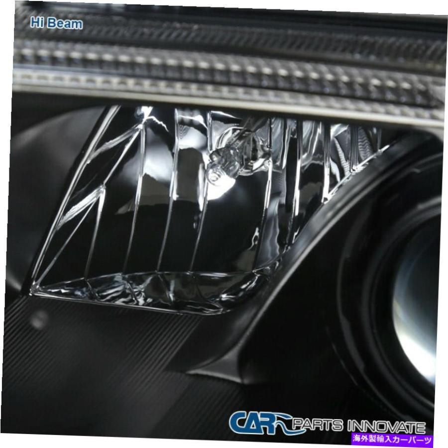 USヘッドライト 99-06 Audi TT Matte Black LEDストリップ 