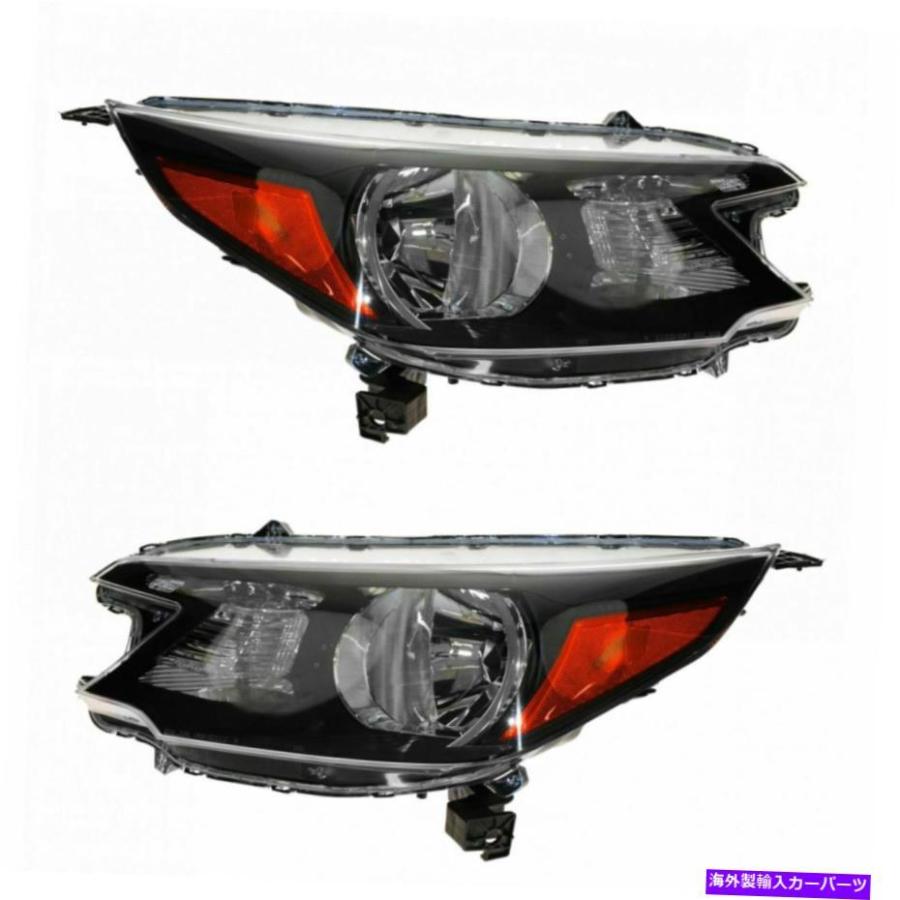 ホンダ　 CR-V 左ヘッドライト USヘッドライト ヘッドライトヘッドランプ左LH＆右RHペア12-13ホンダCR