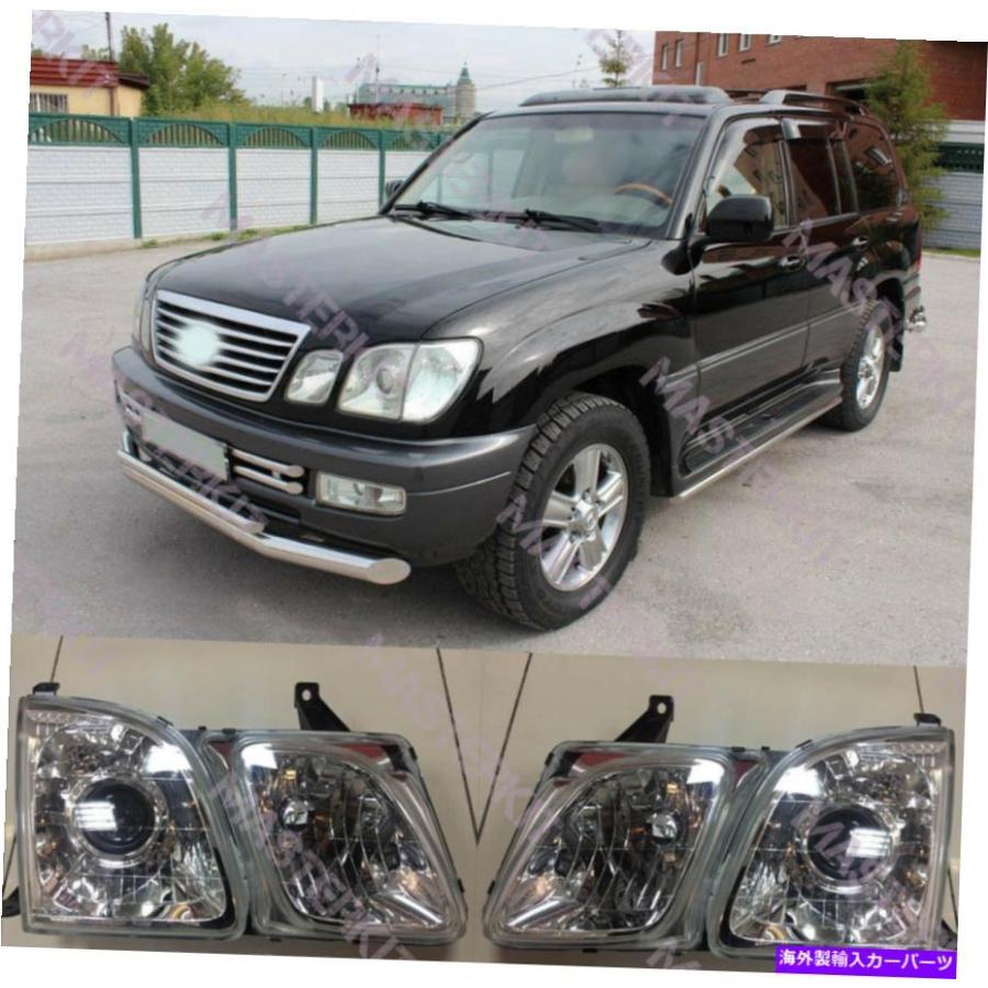 送料無料/プレゼント付♪ USヘッドライト LEXUS LX470 UZL100ヘッド