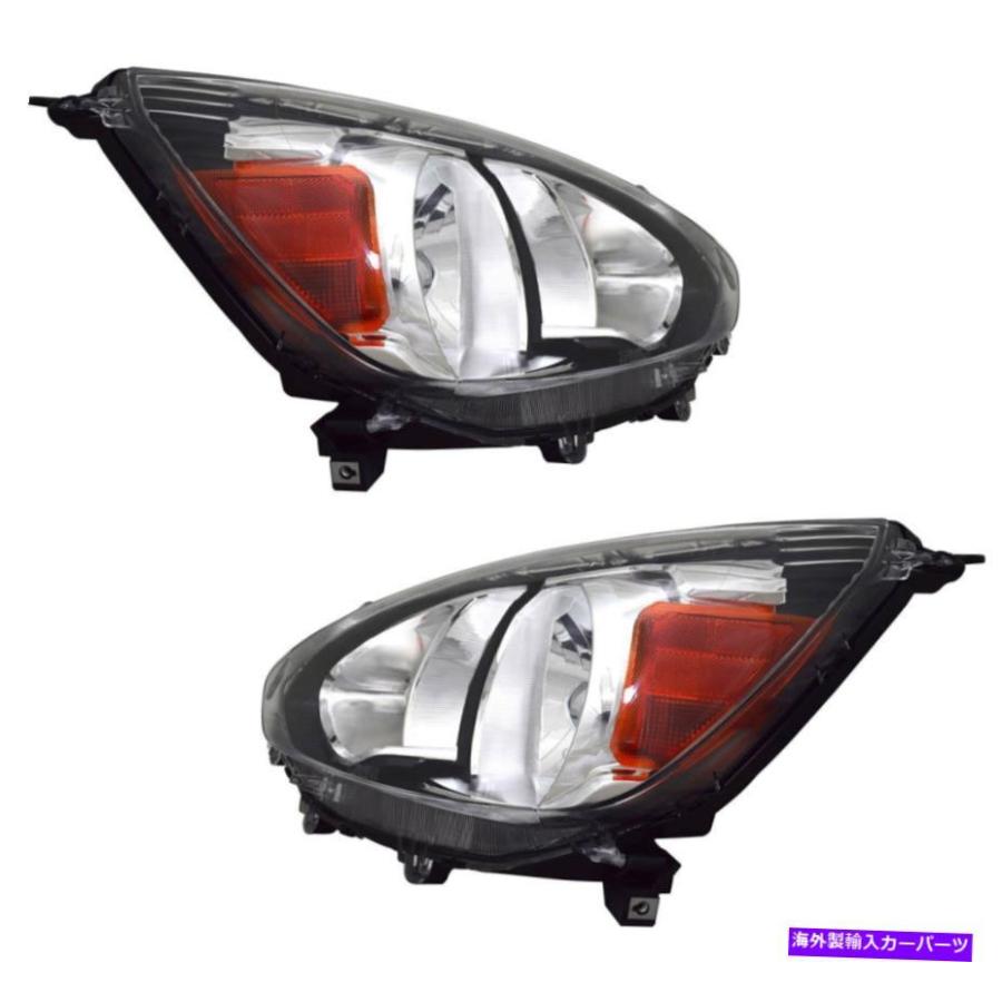 USヘッドライト ハロゲンヘッドライトヘッドライトアセンブリ14-18三菱