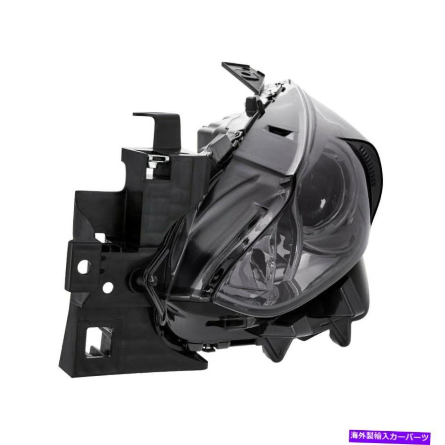 USヘッドライト マツダ3 14-17ルーメンクローム/スモークファクトリー