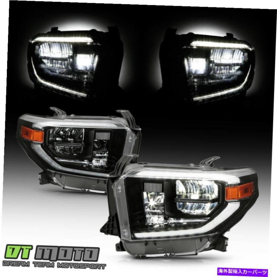 USヘッドライト 2014-2021トヨタツンドラトラックW / LED DRLモデル 