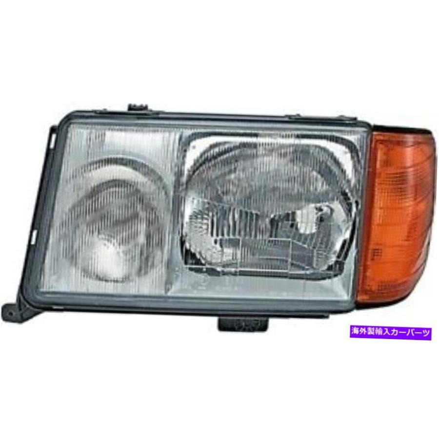 USヘッドライト Hella Mercedes W124 1989-1993ヘッドライトフロントランプ左 HELLA Mercedes W124 1989-1993 Headlight Front Lamp Left｜windera