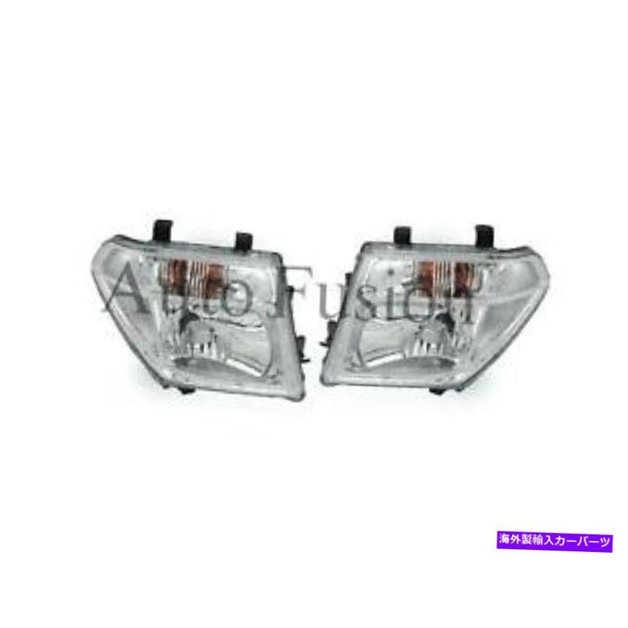 USヘッドライト Nissan Navara D40 2005-2010のヘッドライトペア+