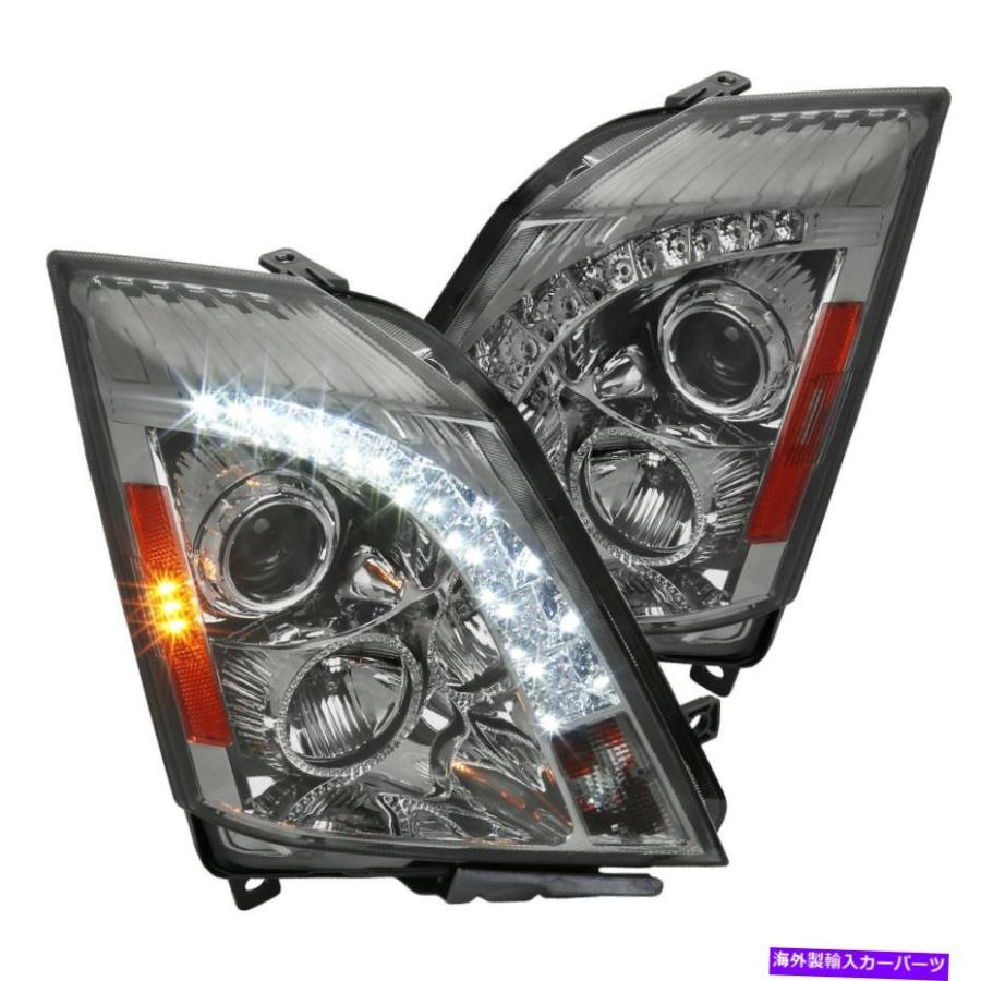 USヘッドライト キャデラックCTSスモークレンズ着色プロジェクター