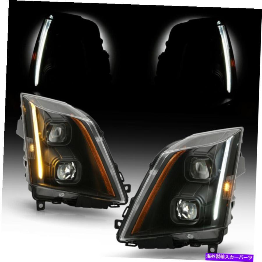 USヘッドライト [ホワイト+アンバースイッチバック] 08-14