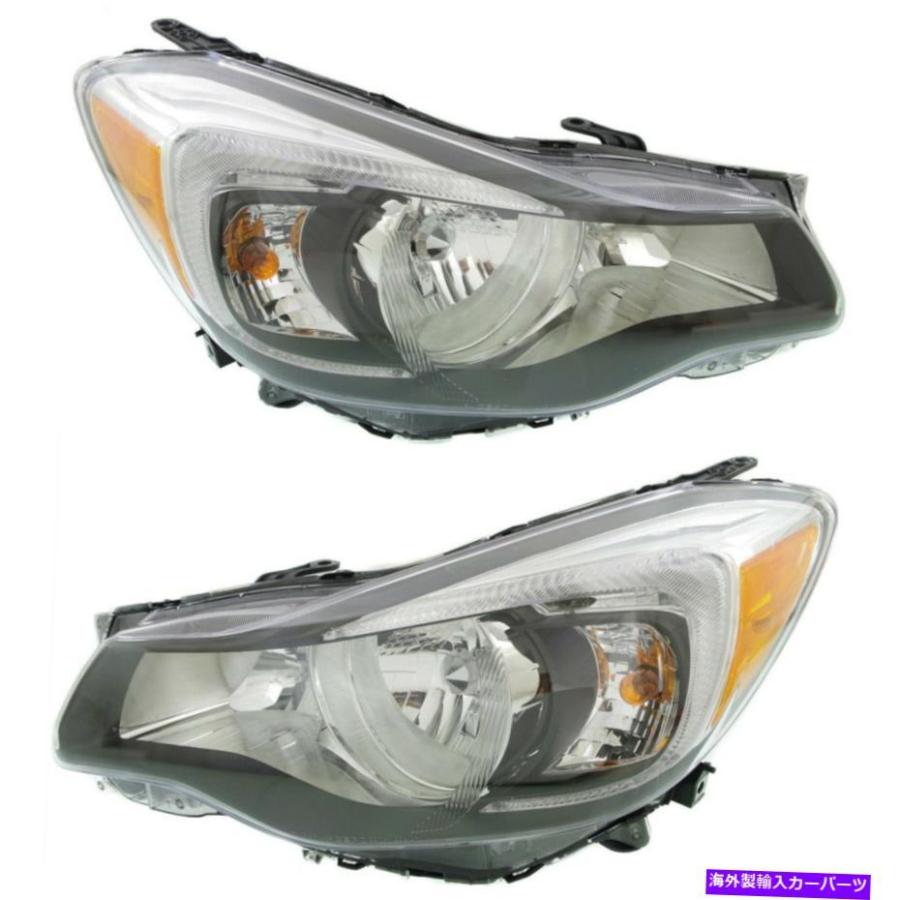 USヘッドライト 2014-2015 Subaru XV CrosStrek 2014 Imperza LH R RH